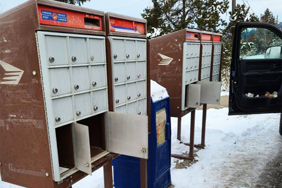 Mailboxes broken into in Vernon Vernon Morning Star