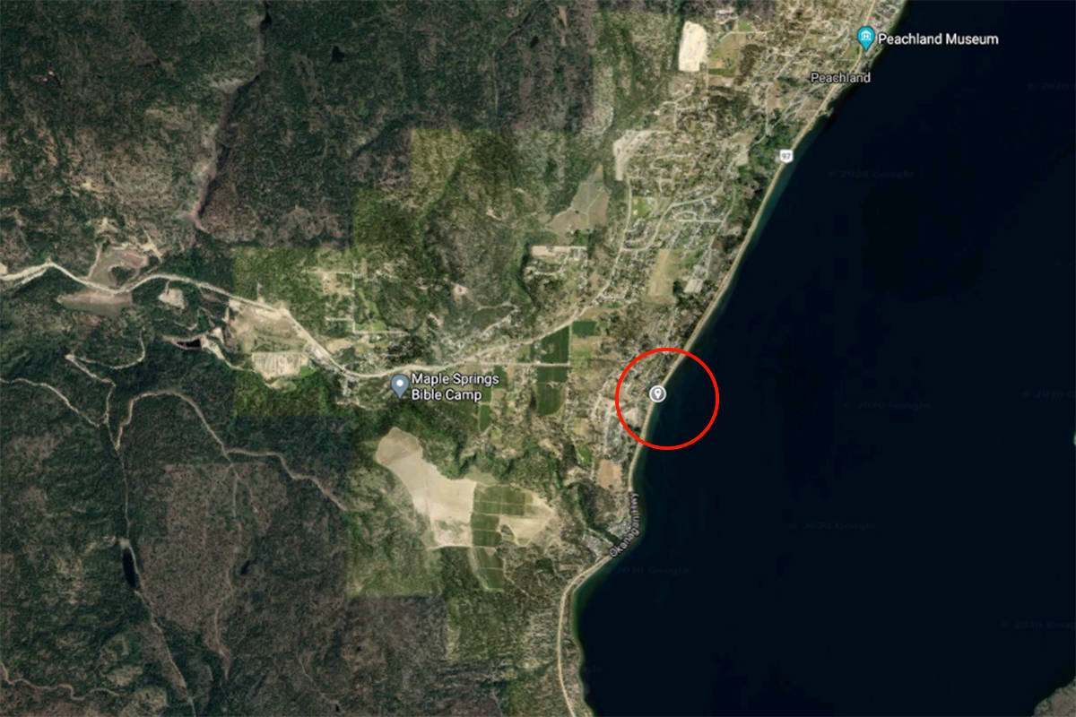 Approx. location of the incident. (Google Maps)