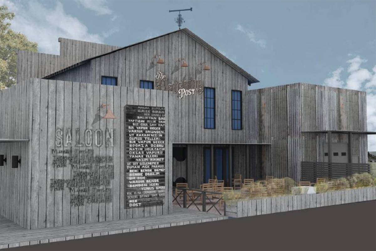 Renders show The Hatching Point brewery, proposed for 2850 Boucherie Road. (City of West Kelowna)