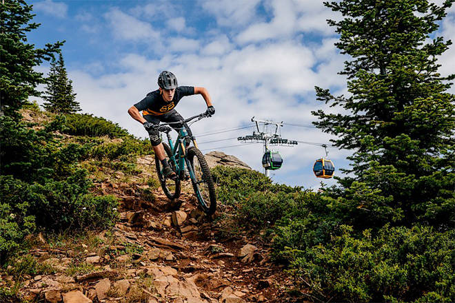 A line bike trail shop