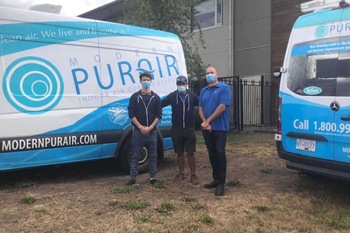 Friendly, professional staff at Modern Purair Vernon keep the air clean for your home or your business.