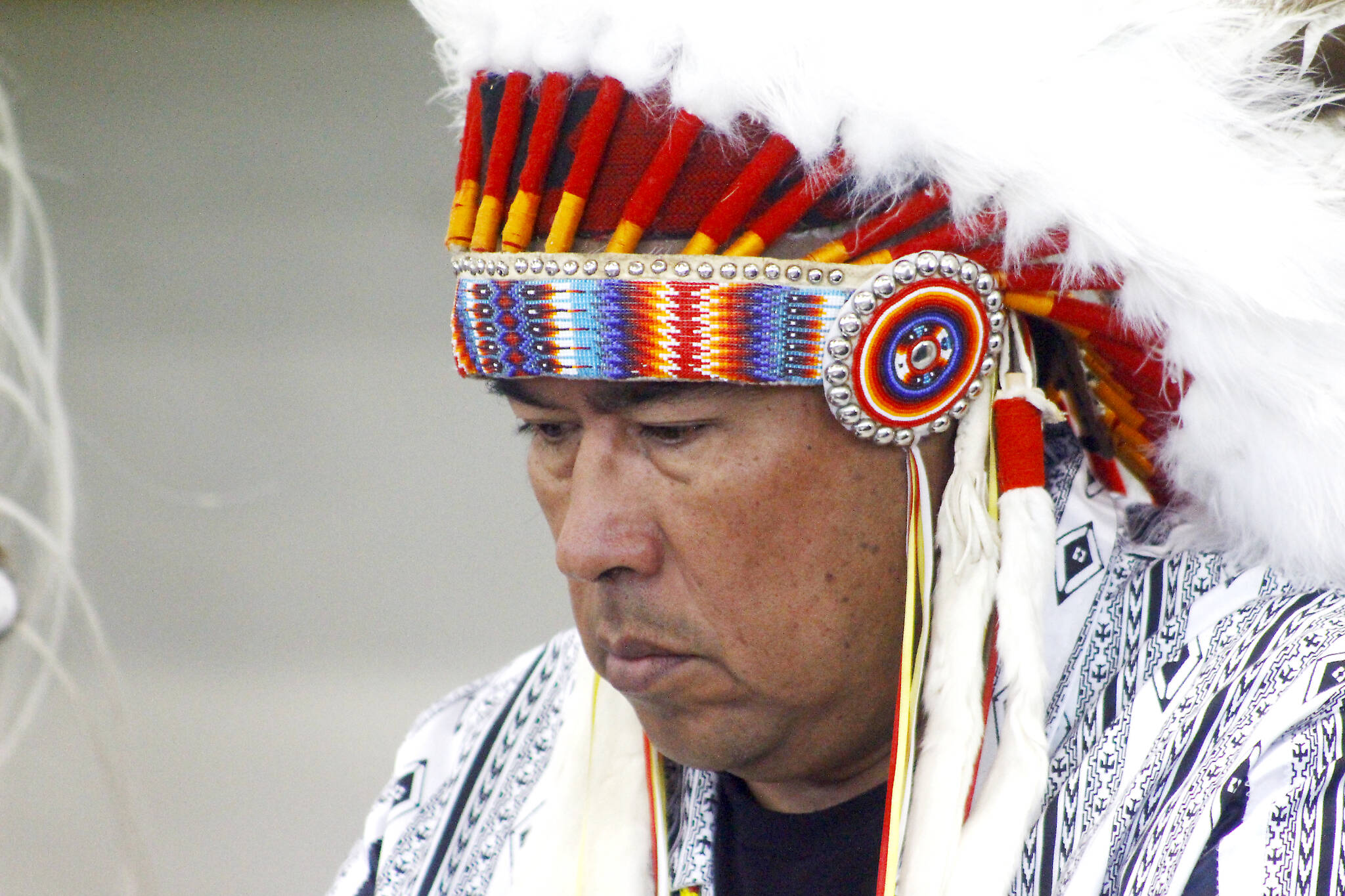 Samson Cree Nation Chief Vernon Saddleback. (Emily Jaycox/Ponoka News)