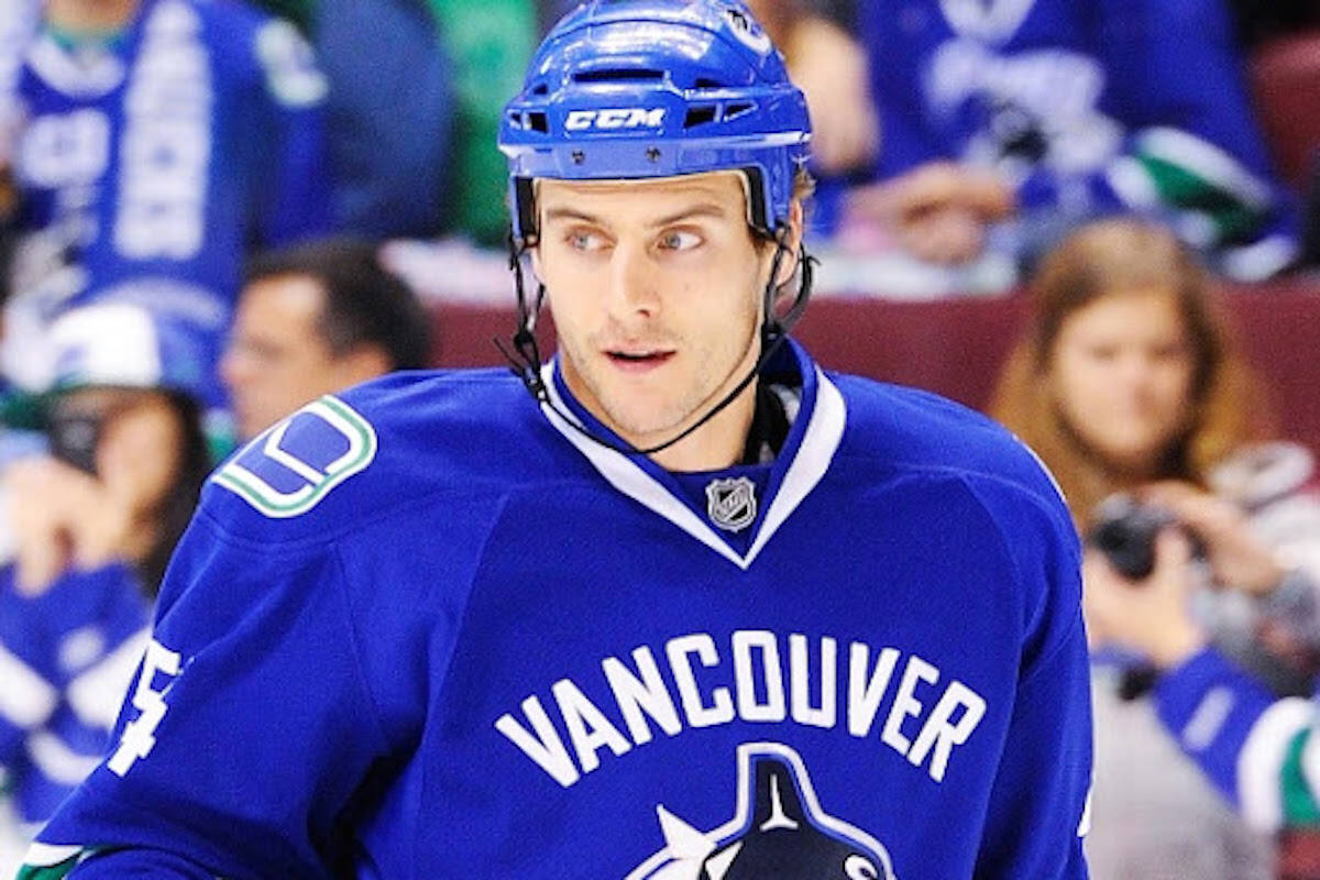 Aaron Volpatti received his first NHL call-up during the 2010 to 2011 season. He described his first game in the NHL as surreal and emotional. (Contributed by Aaron Volpatti)