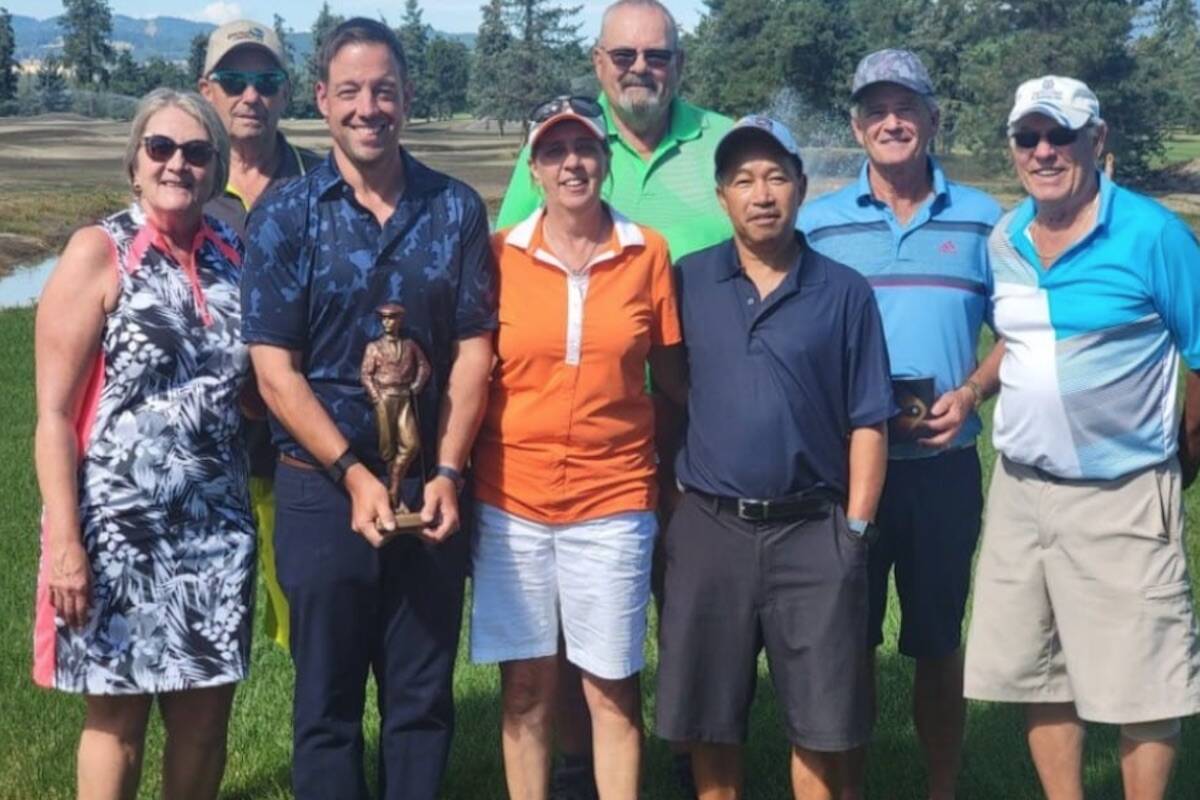 Players score in Armstrong Overlander Golf Championships Vernon