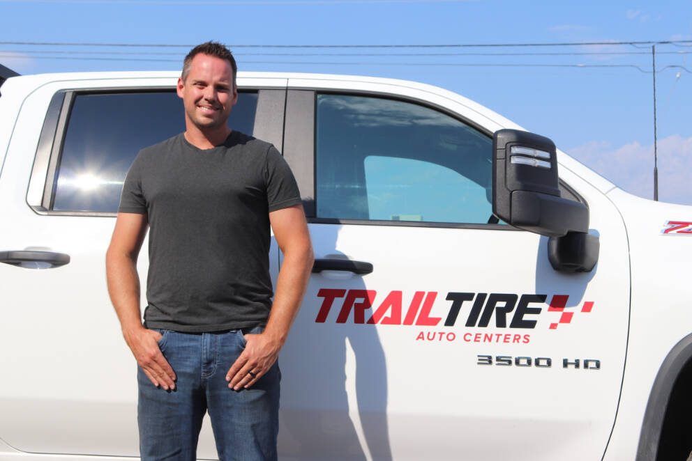 Vernon tire and auto centre owner has a head for business + a heart for
