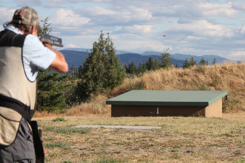 More than 70 shooters took part in the North Okanagan Trap and Skeet Club’s annual Labour Day Shoot Sept. 2-5 at the club in Spallumcheen. (Roger Knox - Morning Star)