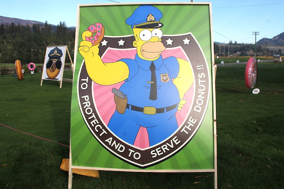 Spallumcheen Golf Club played host to the 48th annual E Division RCMP Charity Golf Touranment Sept. 21-23. The event raises money for Honour House in New Westminster. (Roger Knox - Morning Star)