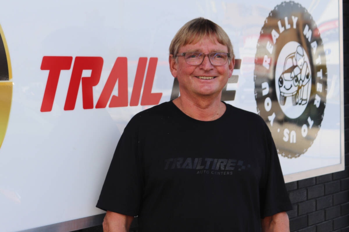 Nearby tire and car centre owner says his organization is in his blood