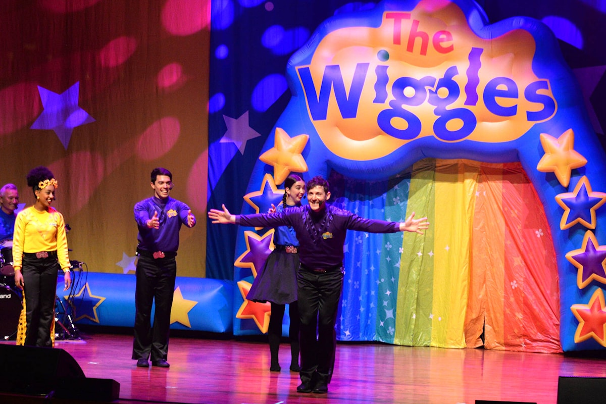 Popular Childrens Entertainers The Wiggles In Vernon Vernon