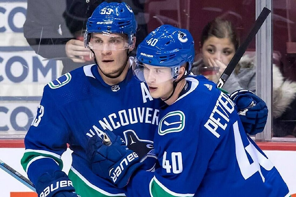 Bo Horvat Elias Pettersson ready for last ride together at NHL all star game Vernon Morning Star