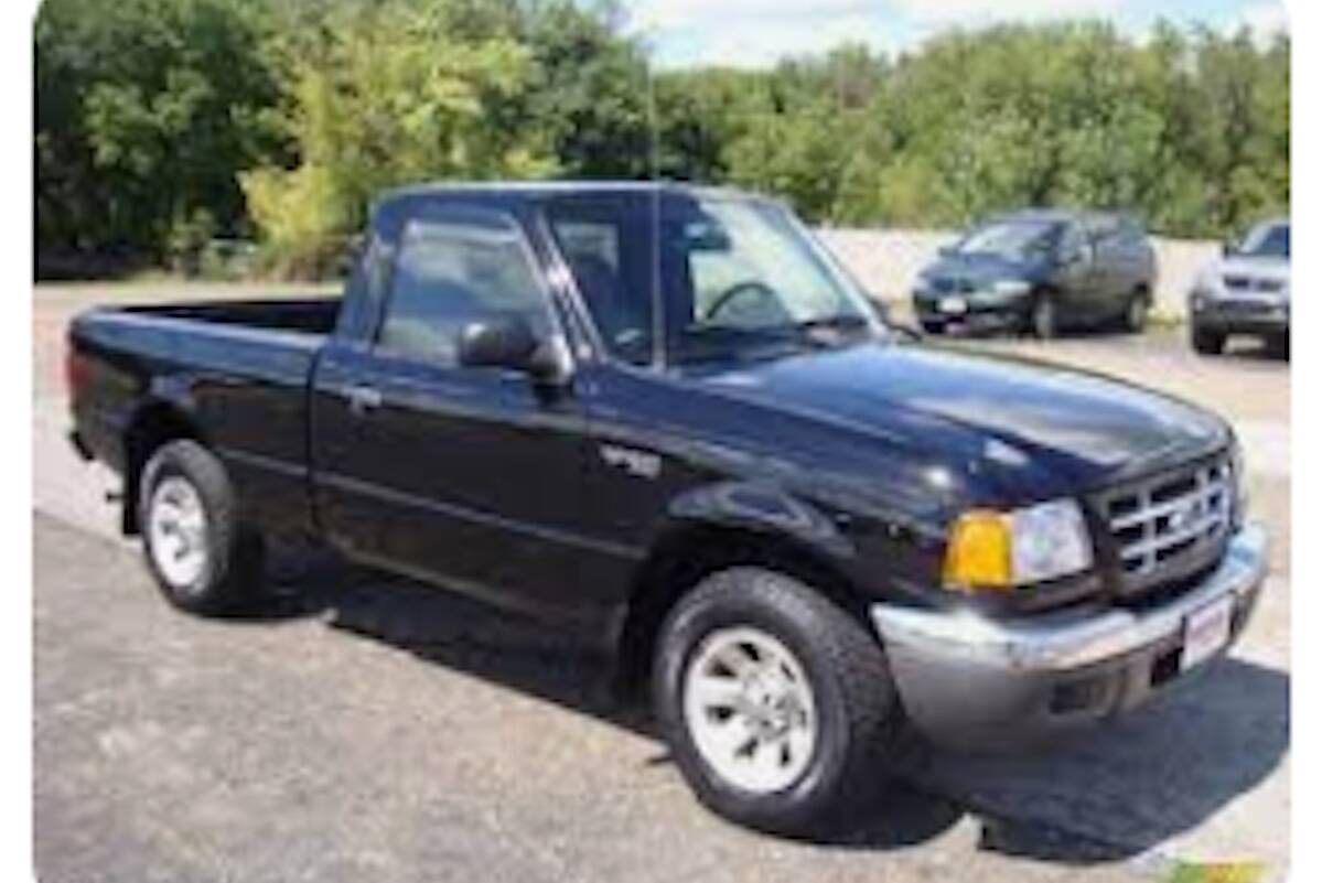 Justin Alden's truck