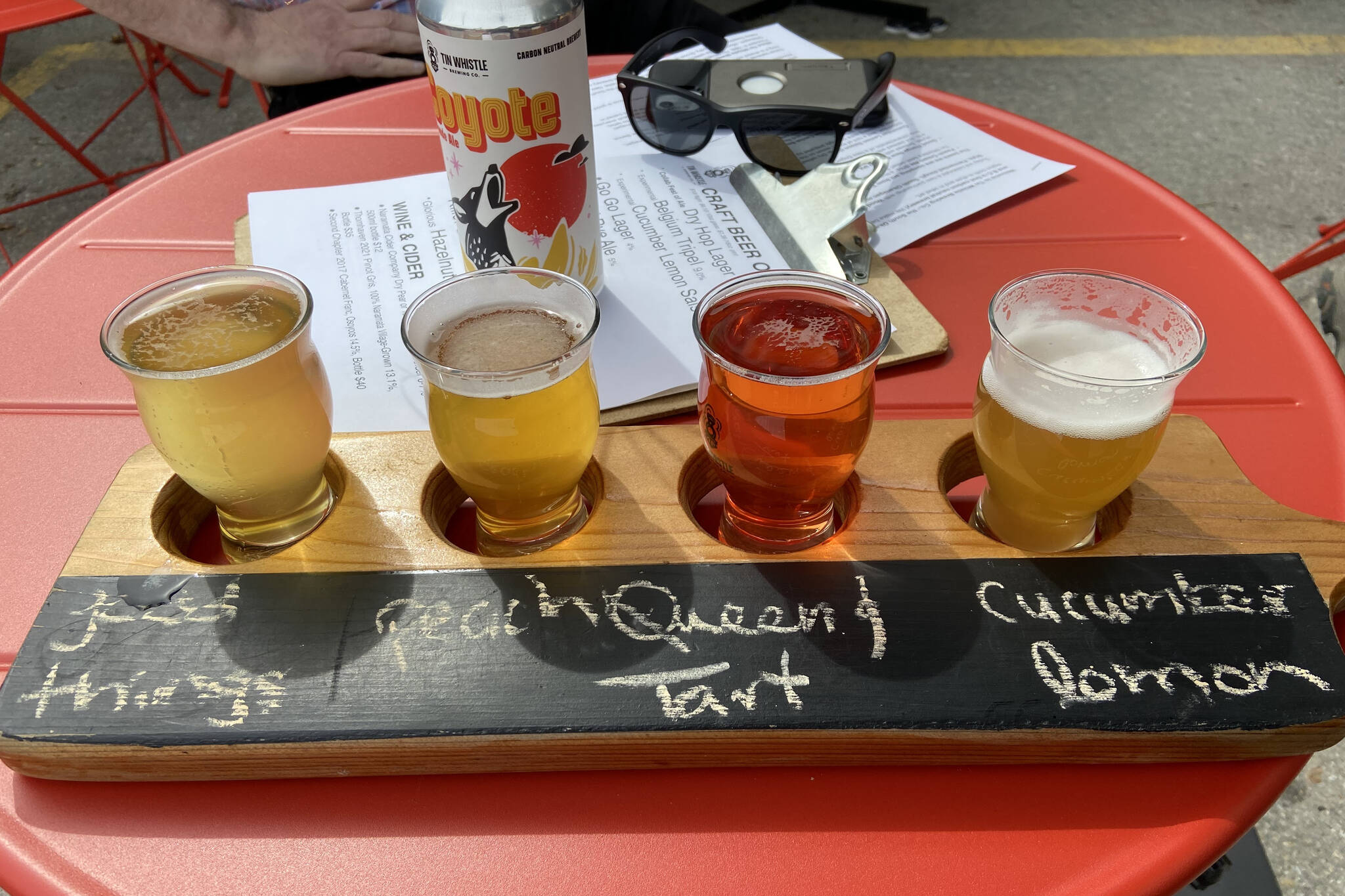 Tin Whistles new spring beers. (Monique Tamminga Western News)