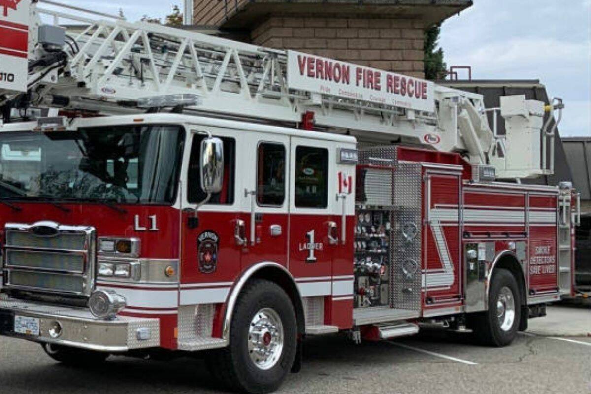 UPDATE: Vernon council to purchase new fire truck - Vernon Morning