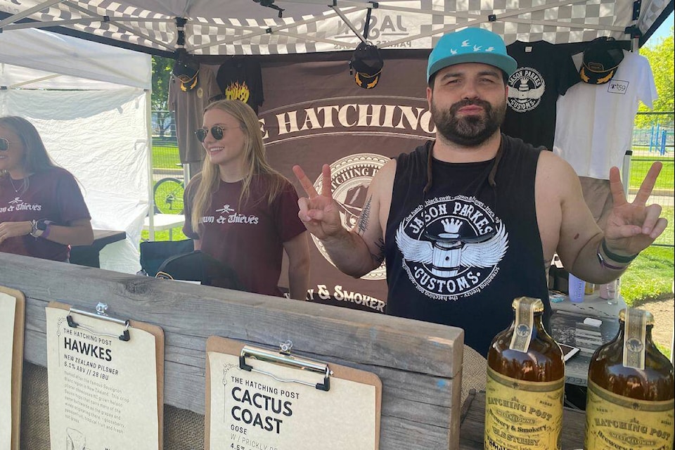 The Hatching Post was one of 30 breweries on hand at Kelowna Beer Fest on Saturday, May 13. (Jen Zielinski/Capital News)