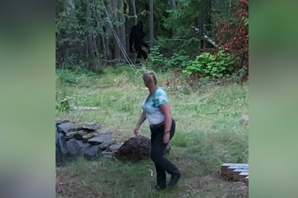 Lisa Haring makes and sells Bigfoot cutouts. (Facebook/Lisa Haring)