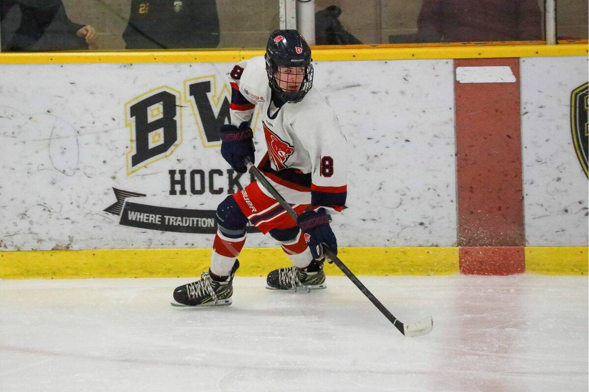 Reid has spent the past season with the Yale Hockey Academy in Abbotsford. (Eric Svingen-Jones Photo)