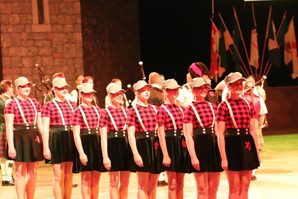 Dancers wowed the crowdon the final day of the Okanagan Military Tattoo at Vernon’s Kal Tire Place on Sunday, July 30. (Bowen Assman-Morning Star)