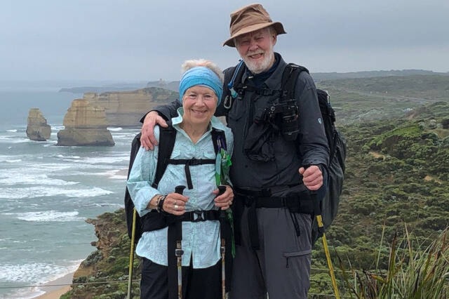 Patti Shales Lefkos and Barry Hodgins are treking the Great Himalayan Trail in support of children. (Contributed)