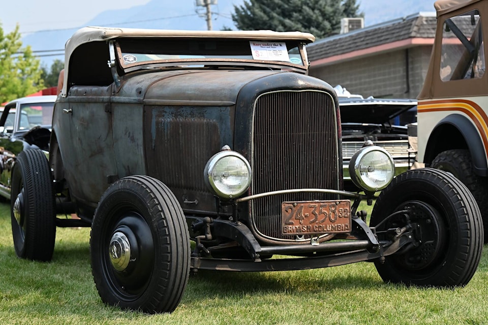 A 1932 Roadster was one of over 125 vehicles on display at the annual Kars Under the K car show in Keremeos on Aug. 6. (Brennan Phillips - Keremeos Review)