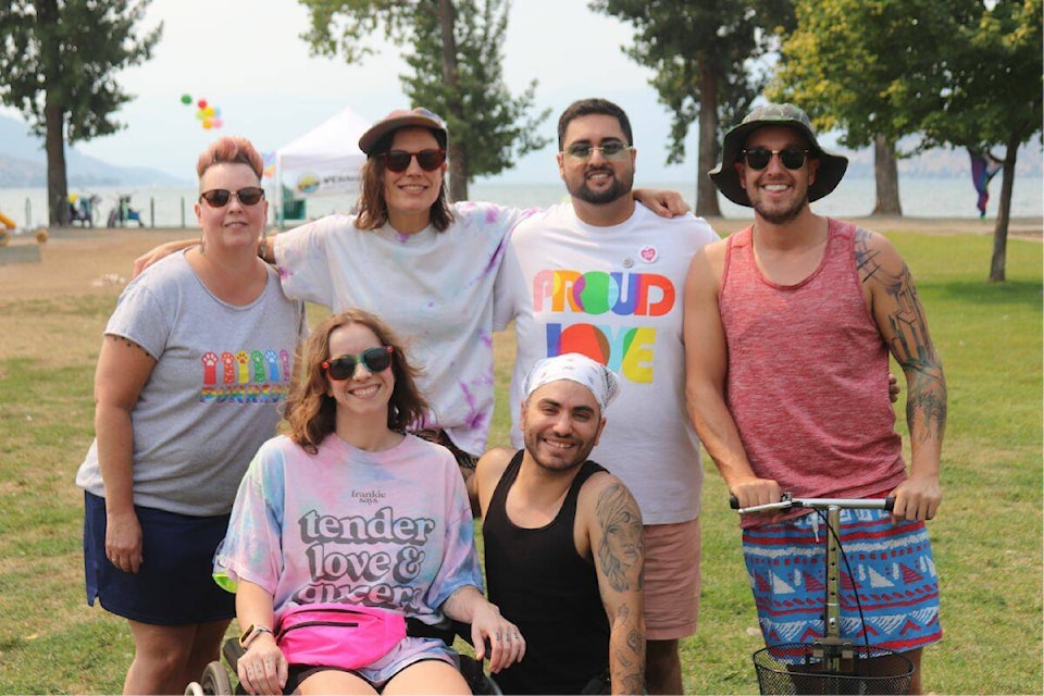 Vernon Pride’s board of directors (from left, top to bottom): Debora Wolveson, April Olson, Muqaddar Ahmad, Chandler Marsh, Abbie Wilson and Elmaz Wilder. (Bowen Assman- Morning Star)