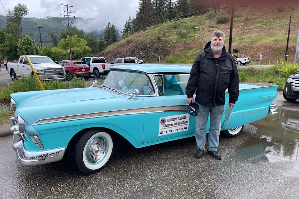 Lifetime village resident and volunteer Murray Freeman was named Lumby Lions 2024 Citizen of the Year. 