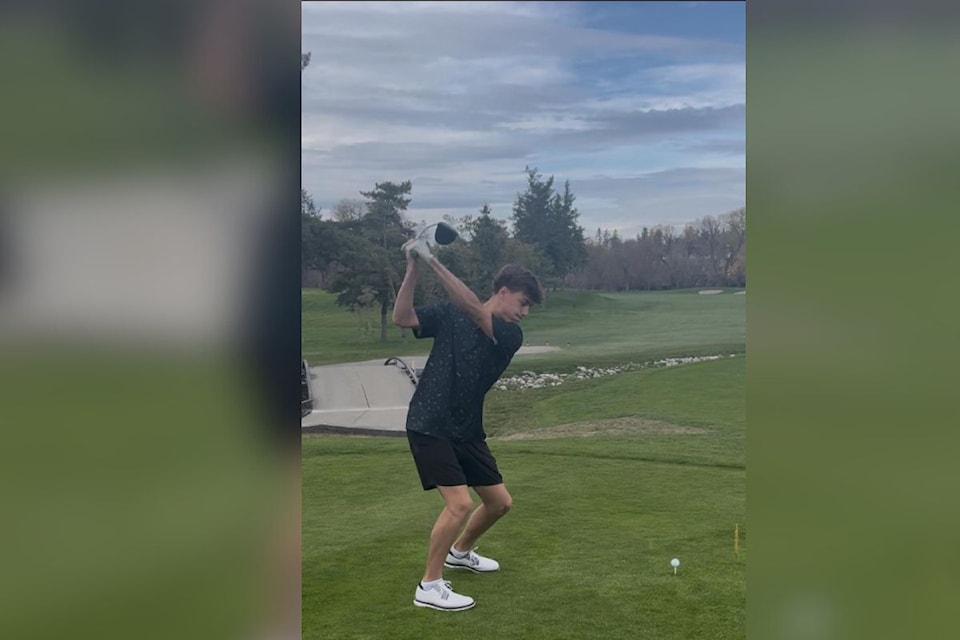Armstrong's DJ Crowe won his second straight Satrurday start on the Private Sky Aviation Zone 2 Junior Golf Tour May 3 at Shuswap National outside of Salmon Arm.