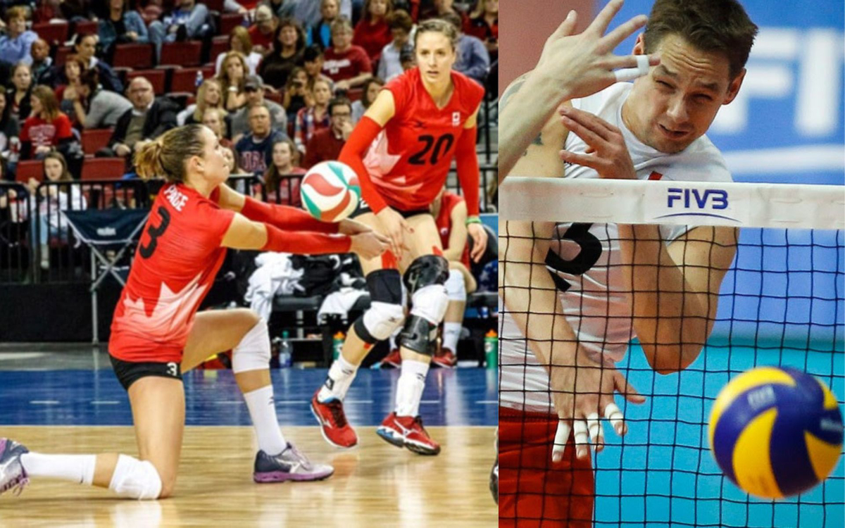 Okanagan, Island players receive Volleyball BC hall call