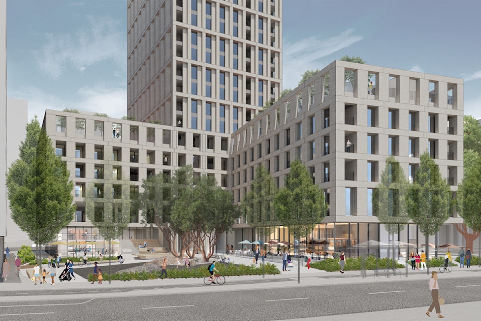 Vancouver-based developer Reliance Properties is planning to propose the tallest building on Vancouver Island.