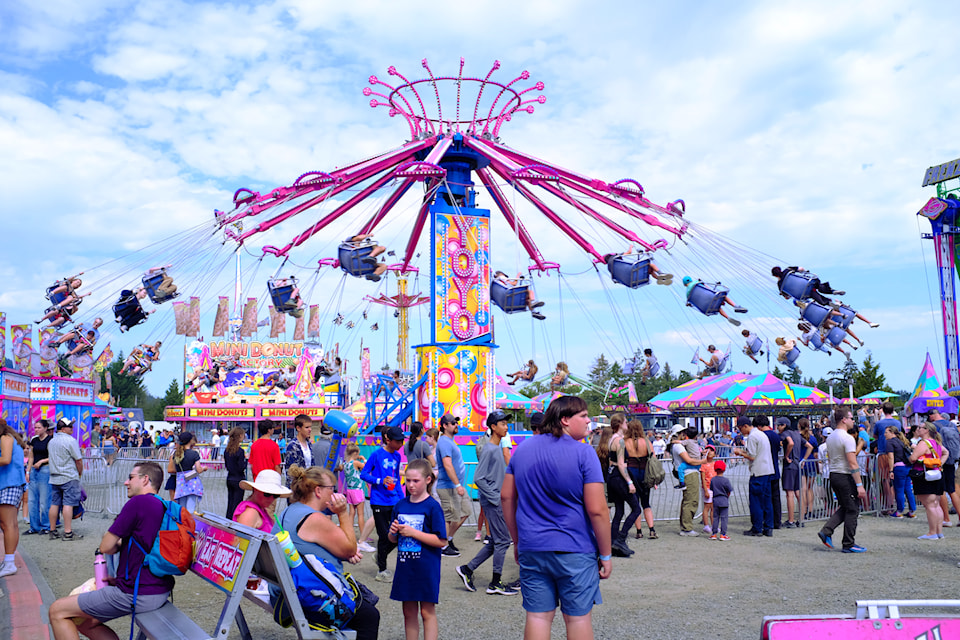 The annual Saanich fair, held at the Saanich Fairgrounds over Labour Day weekend (Aug. 31 - Sept. 2), attracted thousands of people of all ages and all walks of life. 