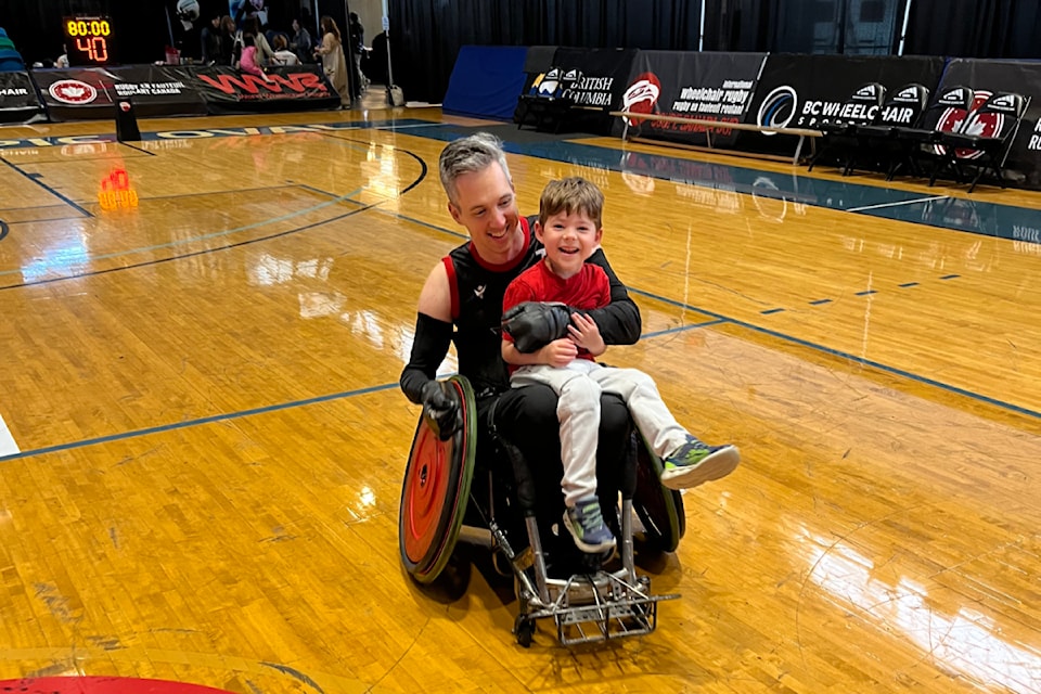 Victoria's Byron Green looks forward to seeing son Sawyer in the stands when he competes in his third Paralympics in Paris this summer.