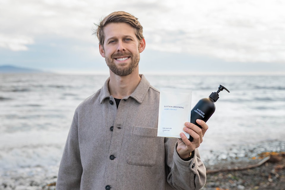 Victoria-based Sustain Grooming is shaking up the personal care industry with the recent launch of its innovative, natural powder-to-gel body wash inspired by the rugged West Coast. The business scored the top grant of $1,500 in a recent Project Zero pitch event.