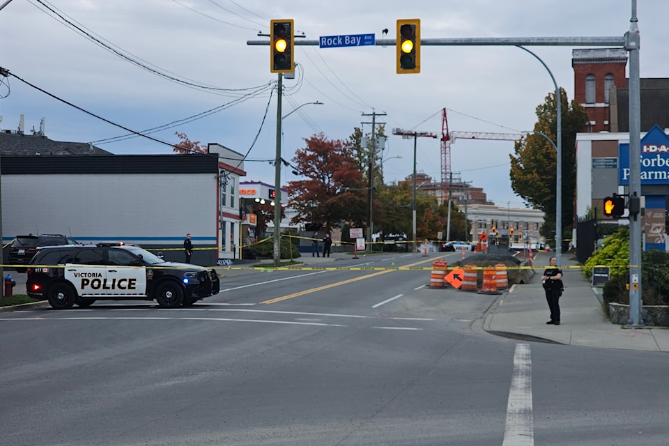 The Independent Investigations Office of B.C. was called after a VicPD suspect was injured in traffic on Oct. 11. (Efteen file photo)