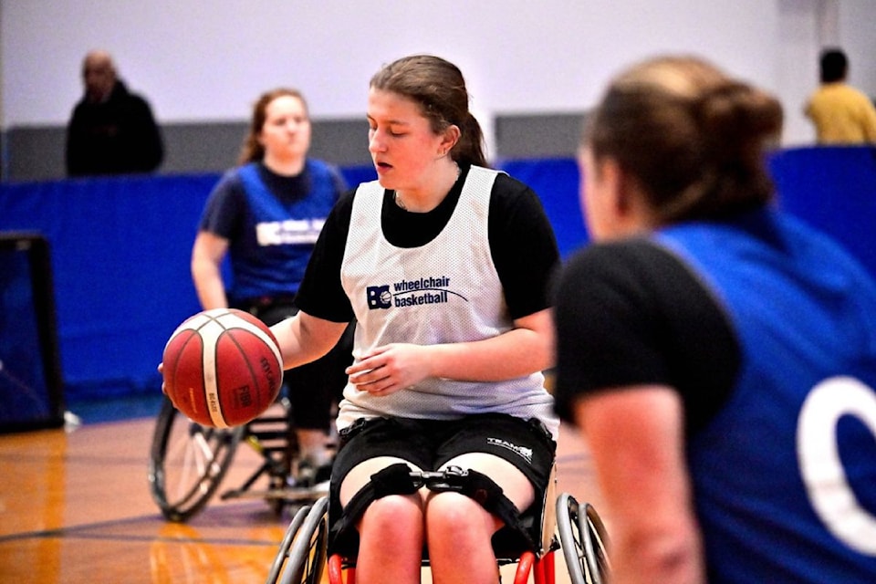 Elise Froese, a 2023 Pacific Christian School graduate, earned tournament all-star honours at the  Junior West Wheelchair Basketball Championship. 