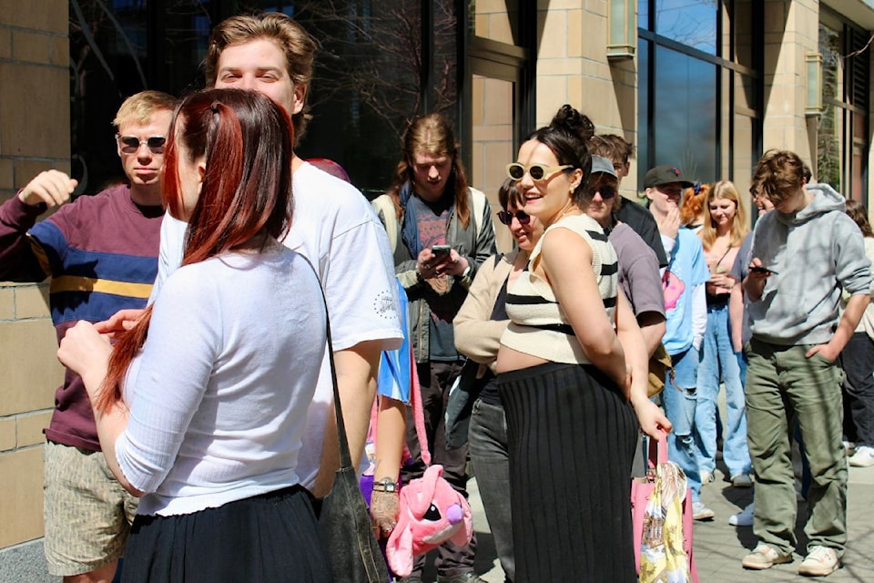The one day Granville Flea Market welcomed hundreds of vintage lovers to the Victoria Public Market on Friday. 