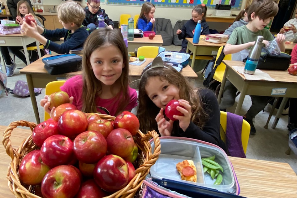 The ability for food to connect school community is one of myriad benefits borne of the Fresh For Kids program, says Emmanuelle Henry food coordinator for schools in the Greater Victoria School District. 