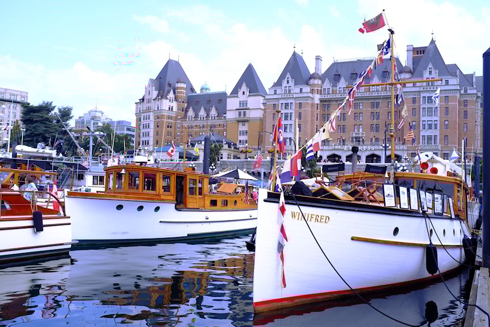 More than 95 historical vessels docked in the capital for the 46th Victoria Classic Boat Festival, welcoming over 10,000 visitors.