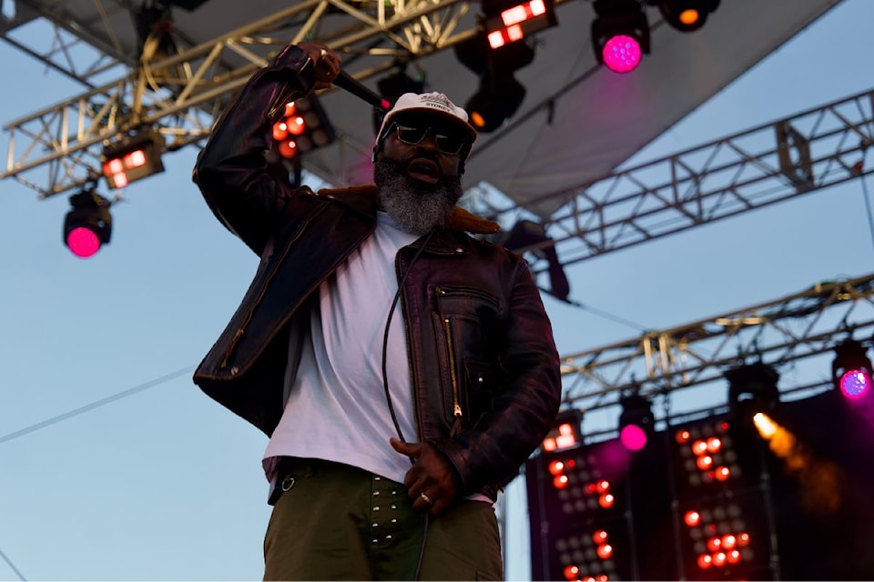 The Roots close out the final night of Phillips Backyard’s Reverb festival in downtown Victoria on Aug. 10.