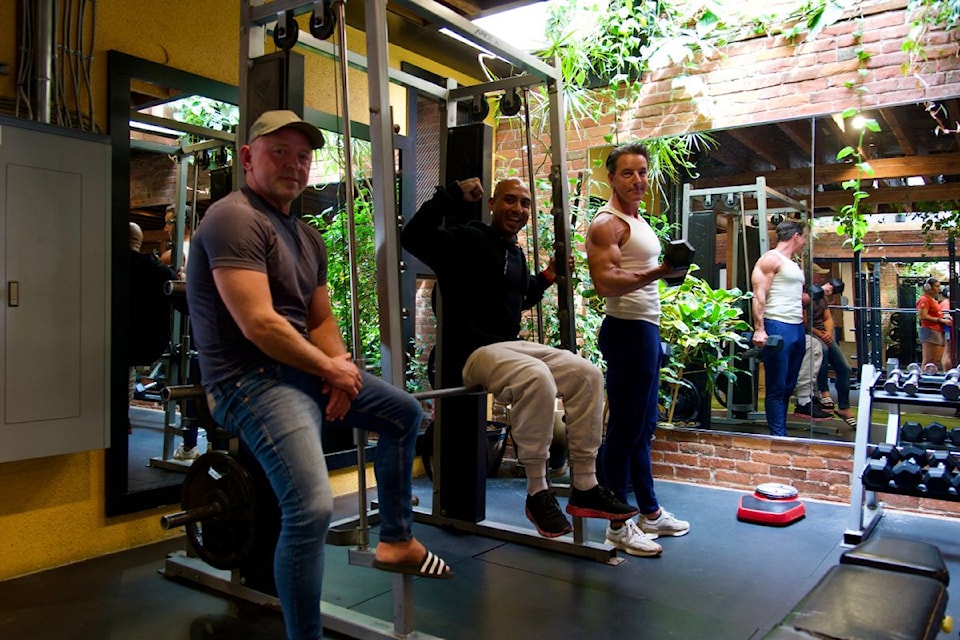 Kevin Brett, and Darcy Dommett co-owners of Studio 4 in Victoria, with general manager Darrin Subra, say creating a welcoming gym environment is key to encouraging adults to stay active.