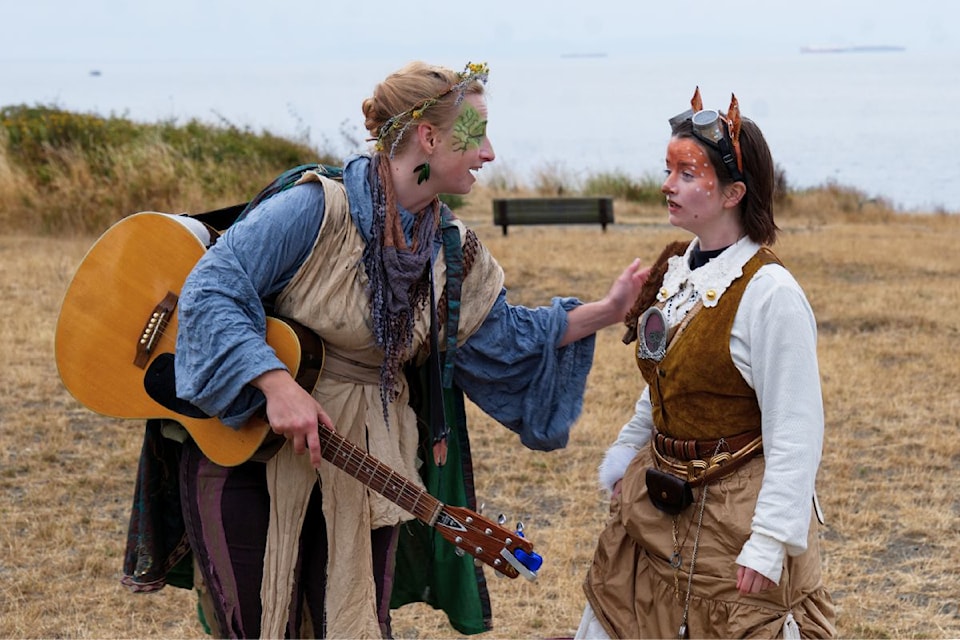 New Earth Bandits delivered a "theme park with original characters" at Macaulay Point Park on Aug. 14.