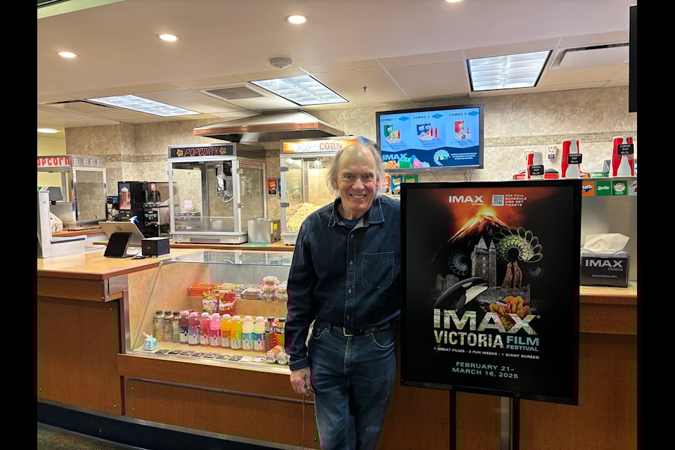 Michael Parfit ahead of his films premiere at IMAX Victoria.
