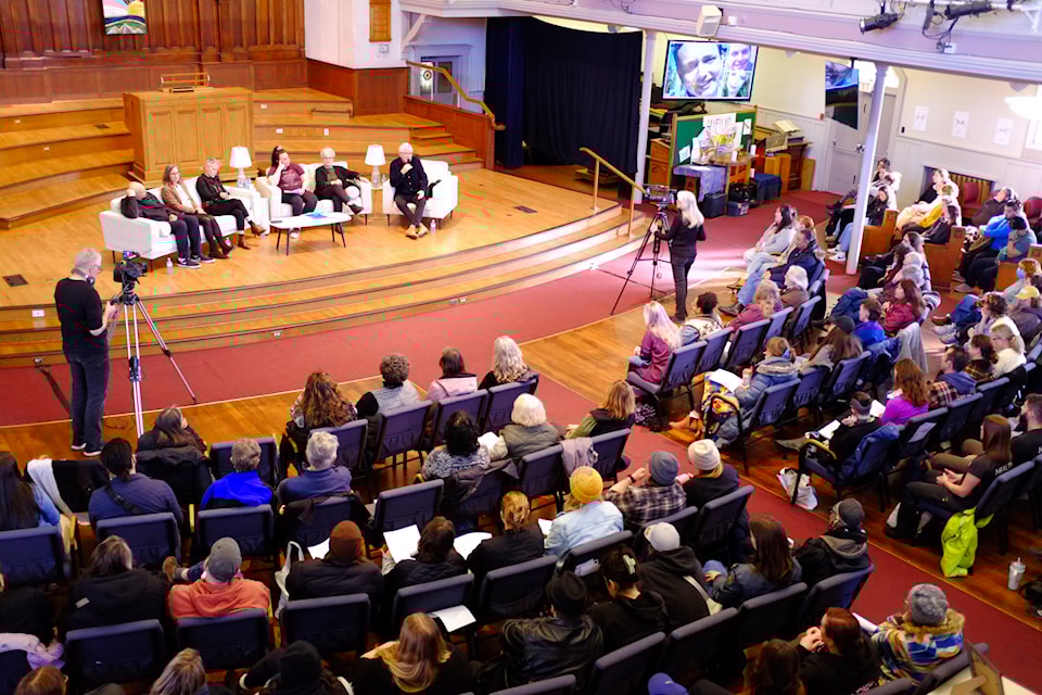 Over a hundred people attended the first of three panel discussions at Victoria’s First Metropolitan Church on Jan. 29, exploring the origins of the toxic drug crisis, its causes, and potential solutions.