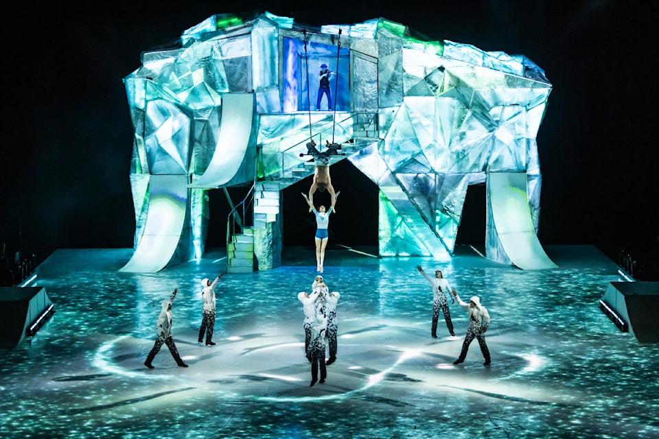 
Cirque du Soleil’s Crystal brings the circus arts to the ice at Save-On-Foods Memorial Centre from May 8 to 18.