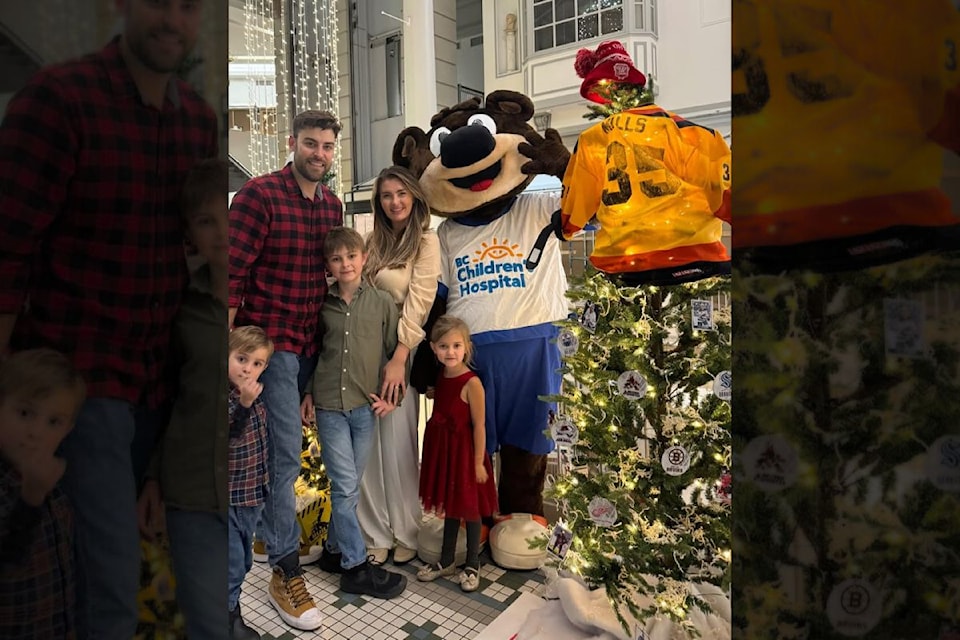 The Mills family sponsored a decorated tree for the Festival of Trees that was later stripped in a theft.