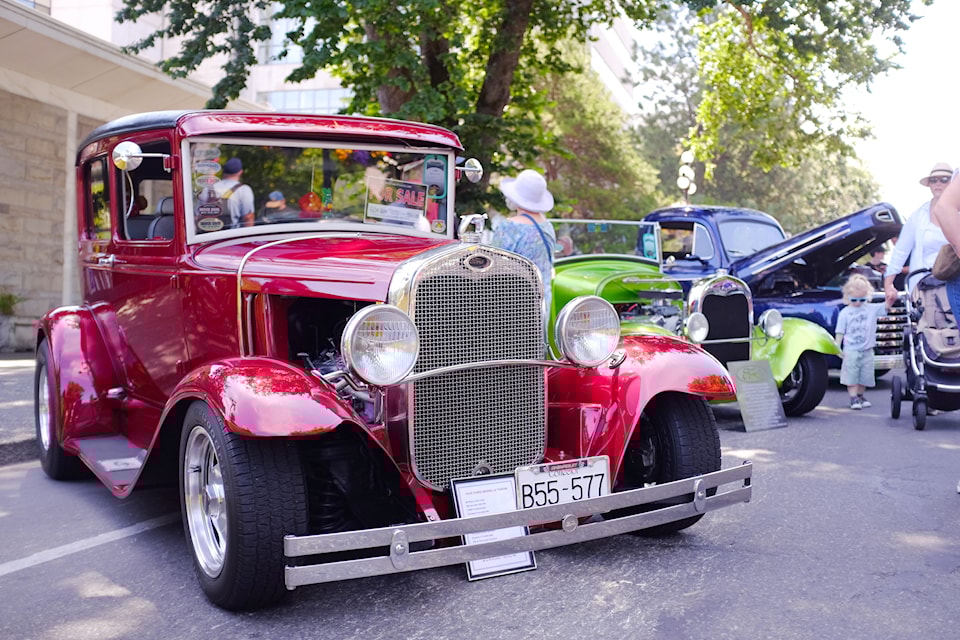 More than 1,300 classic cars were showcased at the 11th Northwest Deuce Days in Victoria on July 20, 2025. 