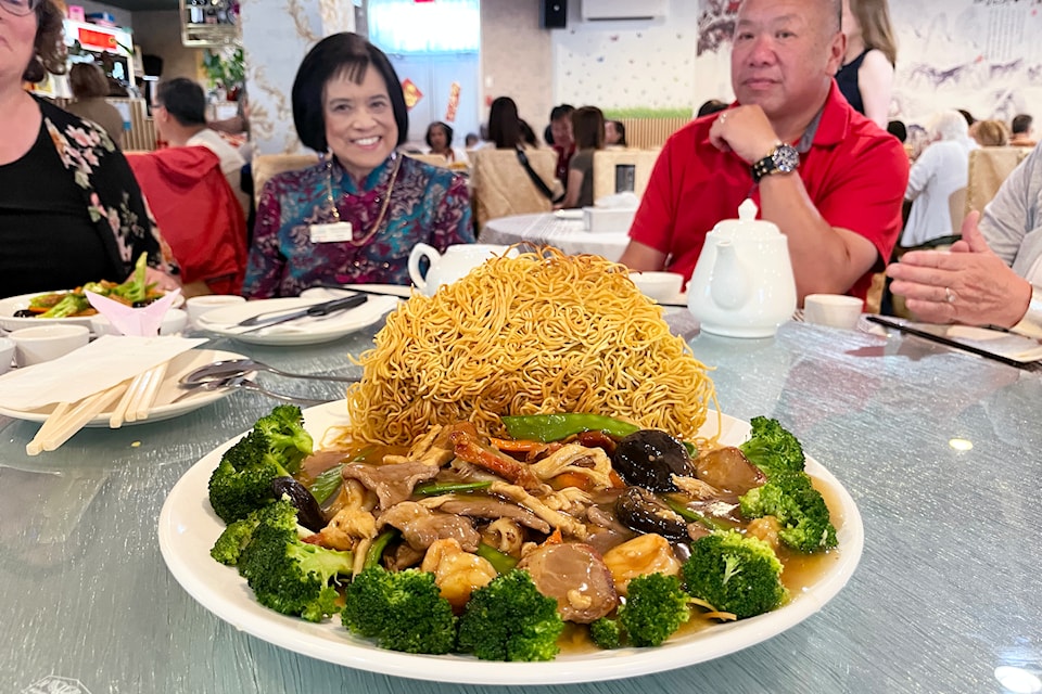 Dim sum is a traditional Chinese meal consisting of a variety of small, bite-sized dishes, and sometimes larger ones, served with tea. 