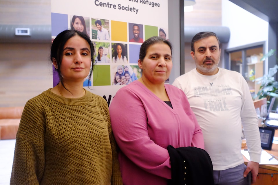 NSWP case manager Iman Skati (right) has been helping Fidan Nassan and Obeid Jalo for years. Without this settlement program, Skati will lose her job, and Nassan and Jalo will lose the much-needed guidance it provides.