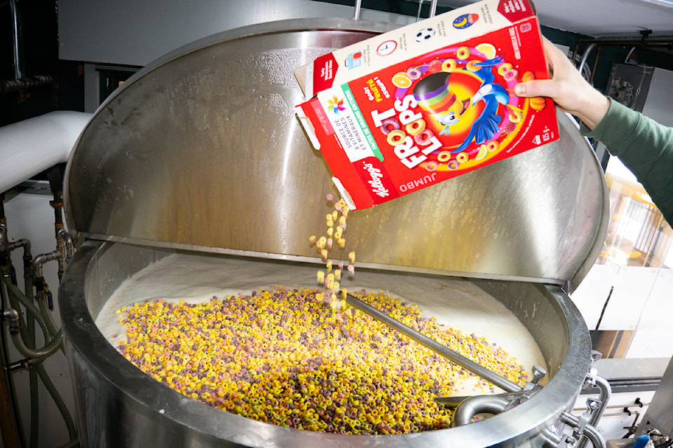 A popular loopy cereal serves as the main inspiration, and ingredient, in the latest launch Saturday Morning Cartoons - Frutlupz Hazy IPA, a collaboration from Whistle Buoy and Phillips breweries. 