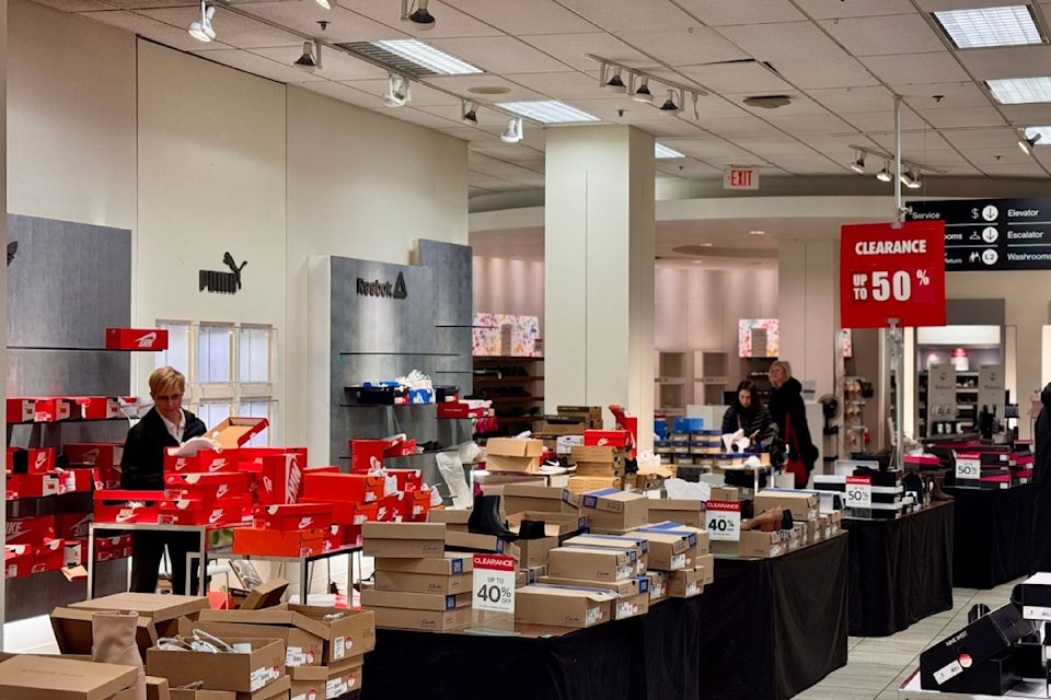 All but six locations across Canada will close. 