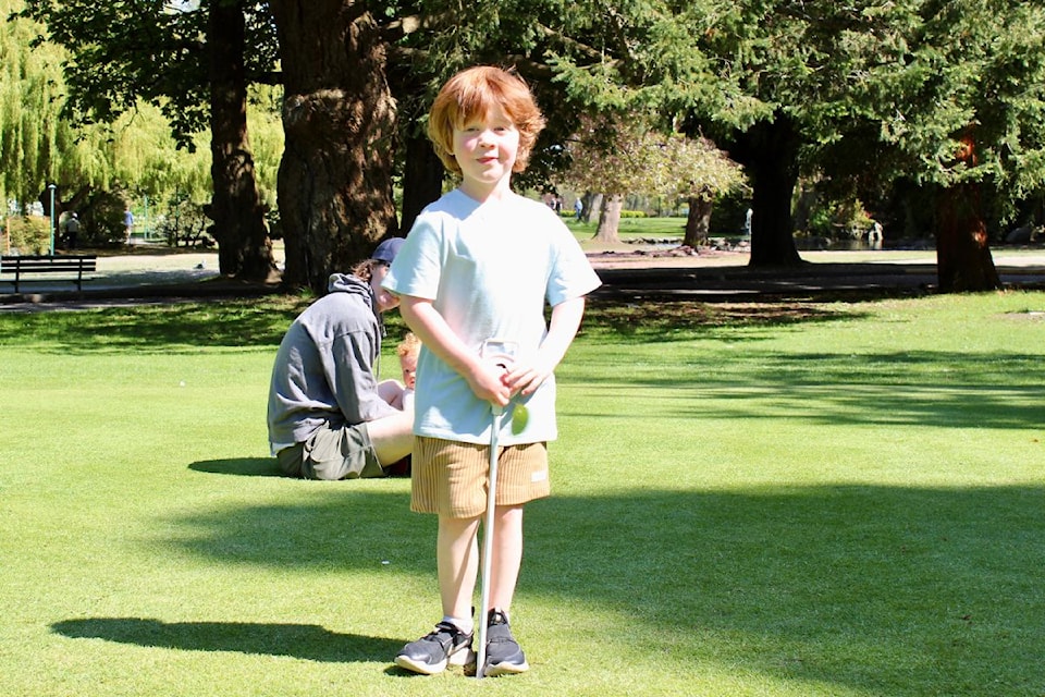 The seasonal putting green reopened for 2025 on Monday, as city crews removed the fencing surrounding the space.