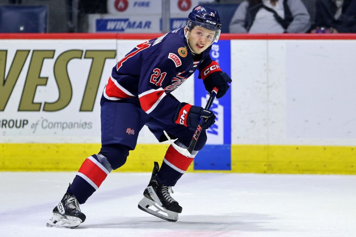 Victoria Royals swing deal for 18-year-old forward Ashton Brown